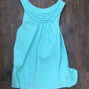 Blue tank top